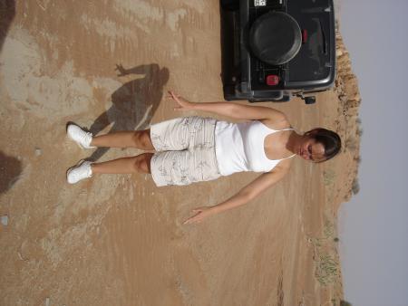 Le sable du desert ca colle!!!