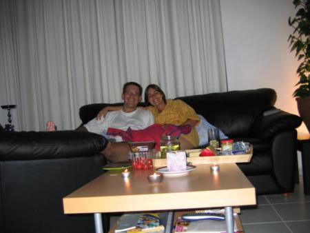 Petit repas en amoureux.